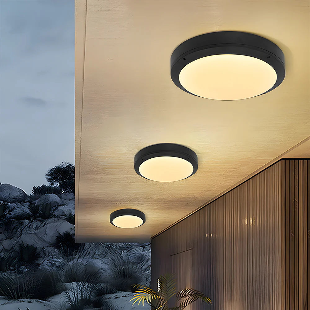 Lampada da soffitto impermeabile per esterni