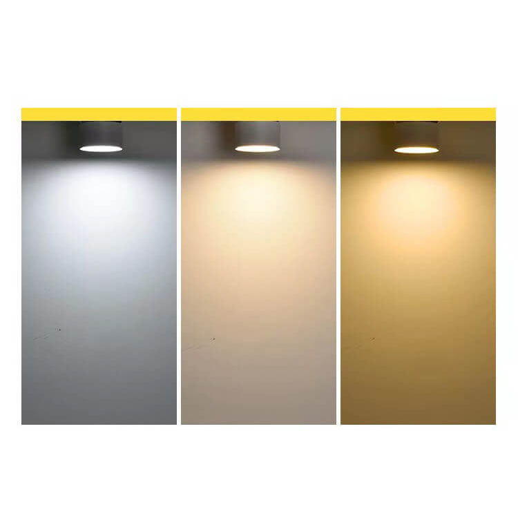Lampada da parete LED rotonda in alluminio pieghevole e rotante minimalista moderna per soggiorno e camera da letto
