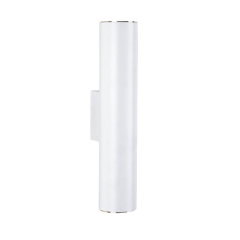 Applique da Parete Moderna Minimalista Rotonda in Alluminio con 2 Luci per Camera da Letto