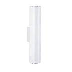 Applique da Parete Moderna Minimalista Rotonda in Alluminio con 2 Luci per Camera da Letto