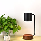 Lampada da Tavolo in Legno Minimalista Giapponese con Dimerizzazione e Timer a 1 Luce