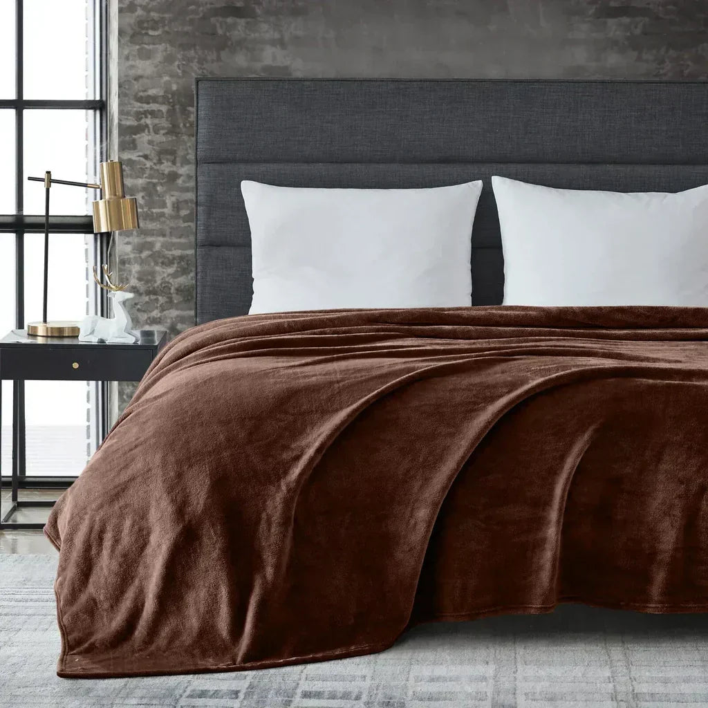 Coperta in Fleece Extra Morbida – Coperta Confortevole per Ogni Stagione