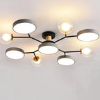 Lampada da Soffitto Moderna a Più Lampadine per Soggiorno