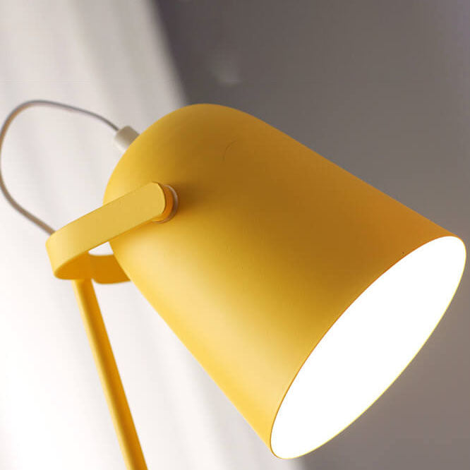 Lampada da Tavolo 1 Luce Design Secchiello Creativo Colorato Nordic