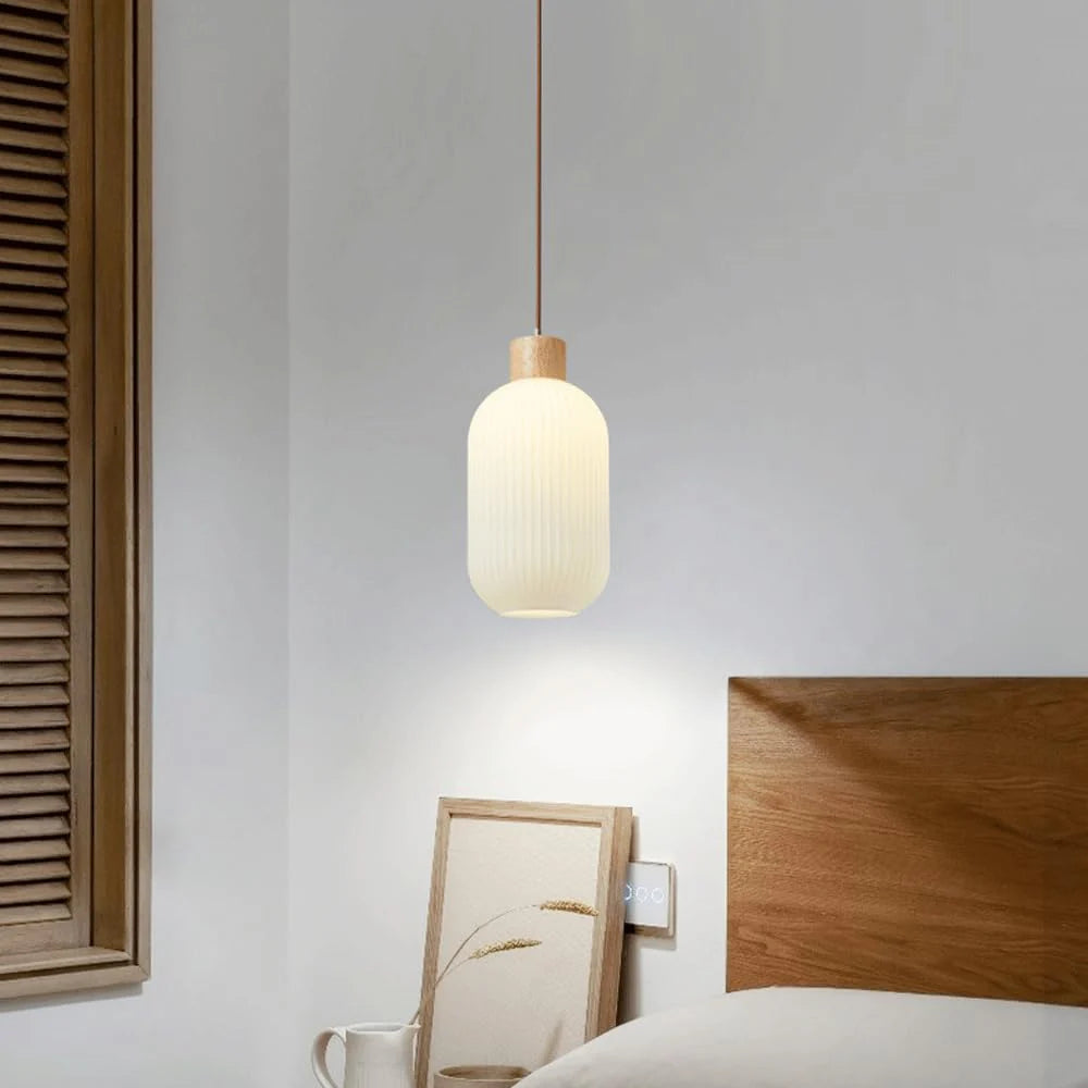 Lampadario in Vetro Rotondo Retro
