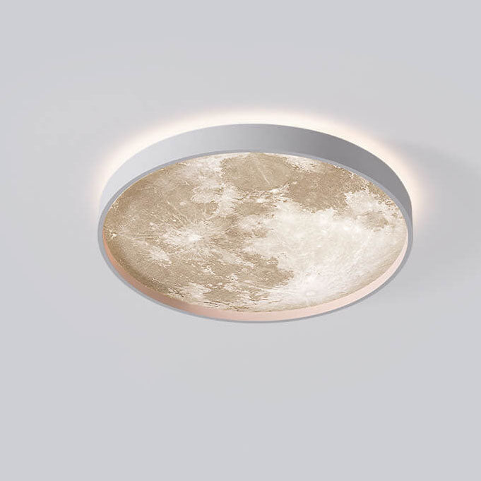 Moderna Lampada da Soffitto LED a Incasso Rotonda in Ferro Acrilico Minimalista per Soggiorno
