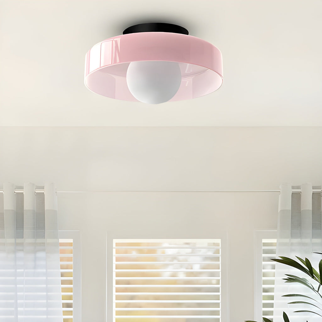 GlowNordic Light - Lampada da soffitto LED in vetro nordico