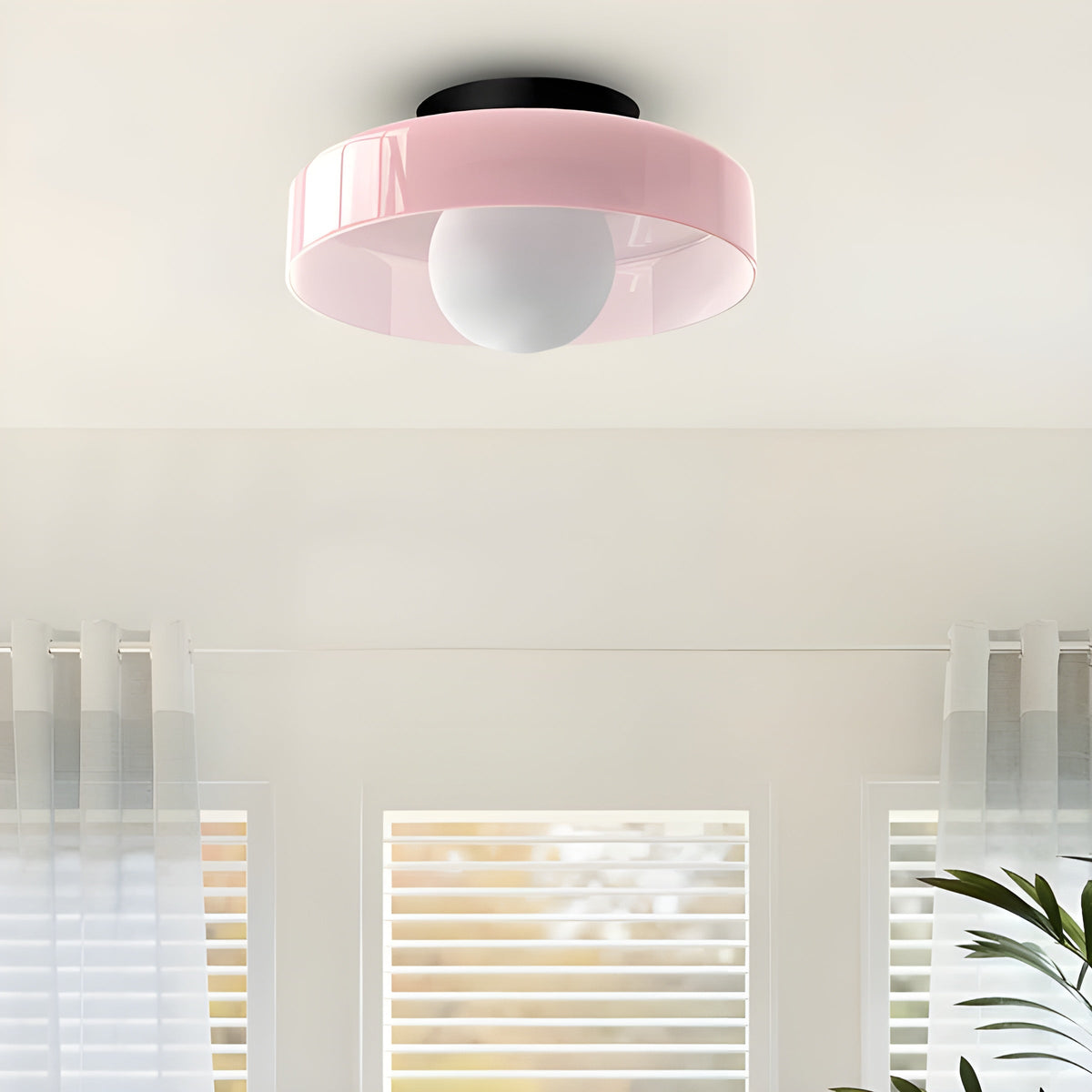GlowNordic Light - Lampada da soffitto LED in vetro nordico