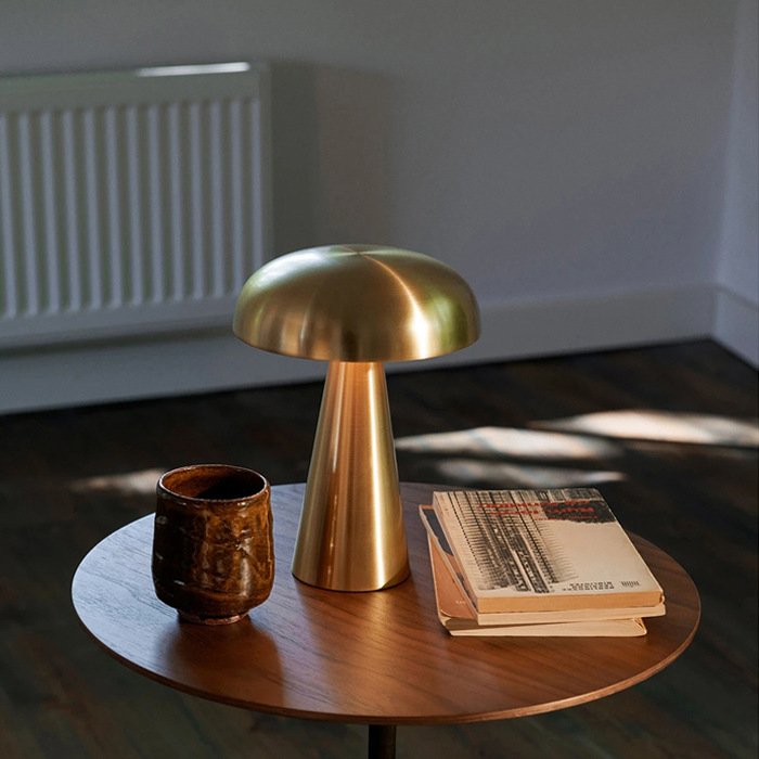 Lampada da tavolo senza fili | Design a fungo ricaricabile