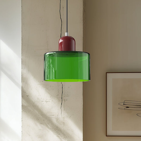 Lampada a sospensione in vetro creativo Bauhaus