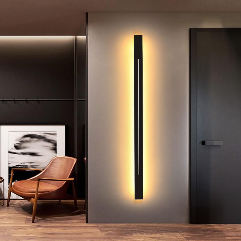 Lampada da Parete LED Acrilica Minimalista a Forma di Barra Allungata con 1 Luce