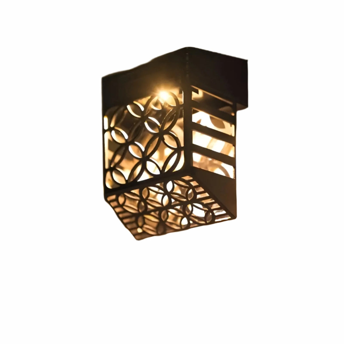 Lampade da esterno solari – | Set da 2/4 pezzi con motivo forato per un'illuminazione d'atmosfera in giardino
