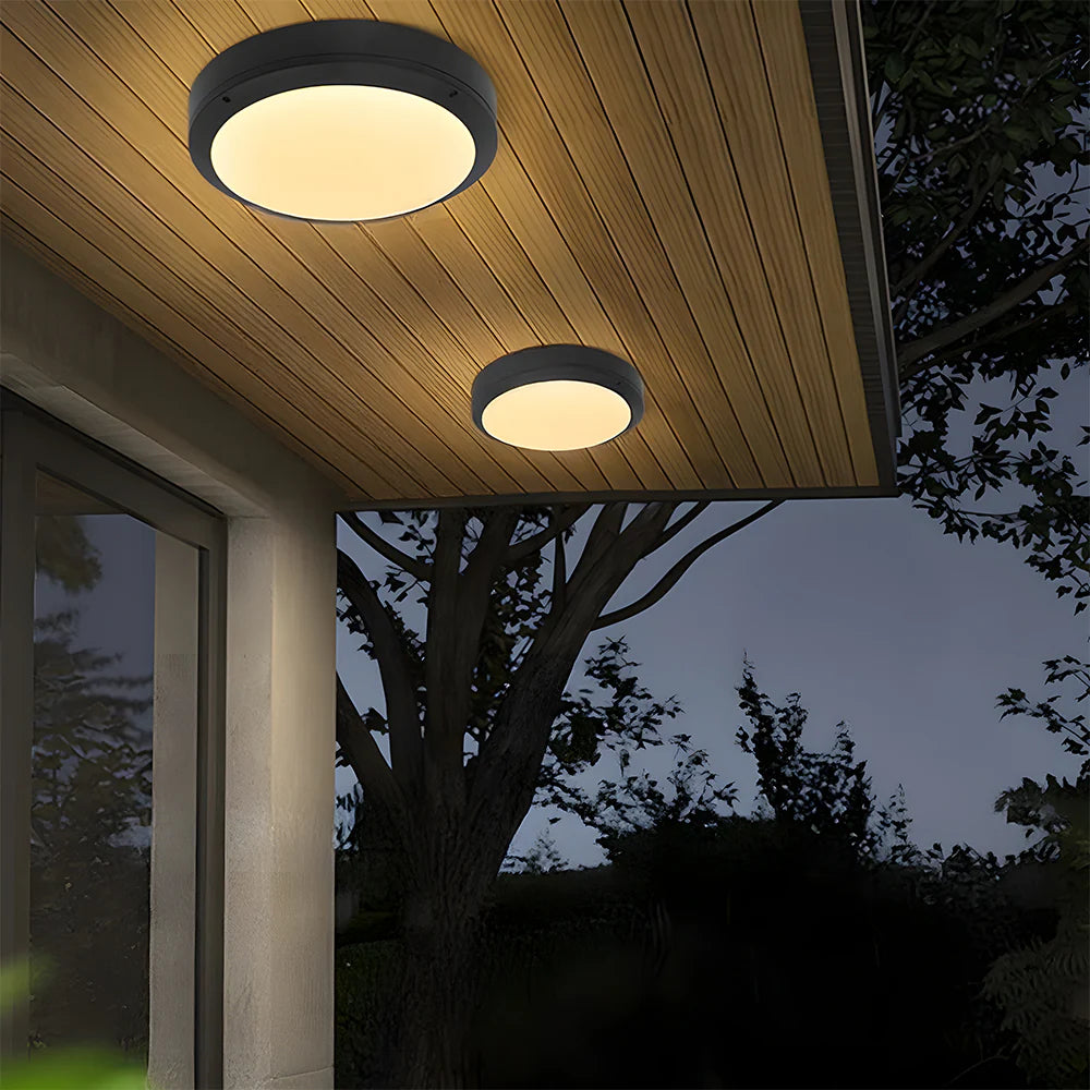 Lampada da soffitto impermeabile per esterni