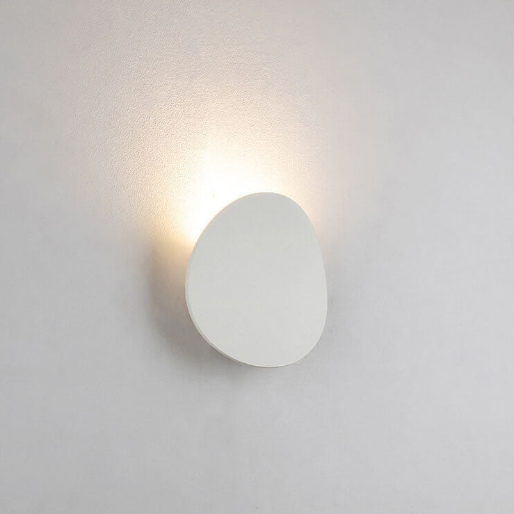 Lampada da Parete Minimalista Rotonda a LED da 1 Luce per Interni ed Esterni