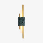 Applique da Parete in Marmo con Barre Cilindriche Classiche