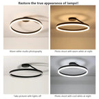 Lampada da Soffitto Rotonda Moderna in Acrilico