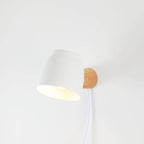Applique da Parete Rotante a Colonna Barrel Minimalista Nordico con 1 Luce