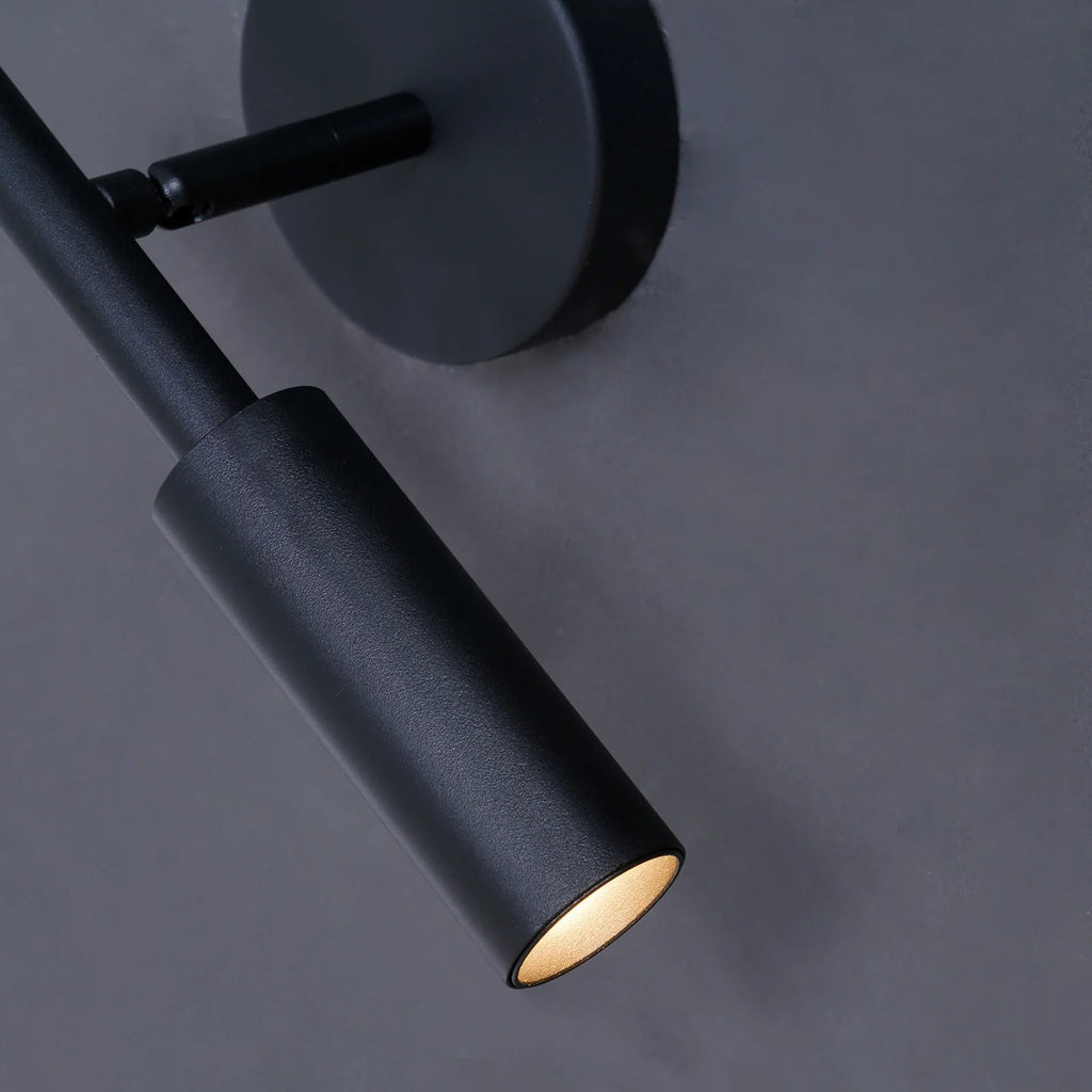 Lampada da Parete Minimalista in Ferro a Cilindro