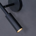 Lampada da Parete Minimalista in Ferro a Cilindro