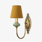 Lampada da Parete Lodge Ceramica&Tessuto&Metallo