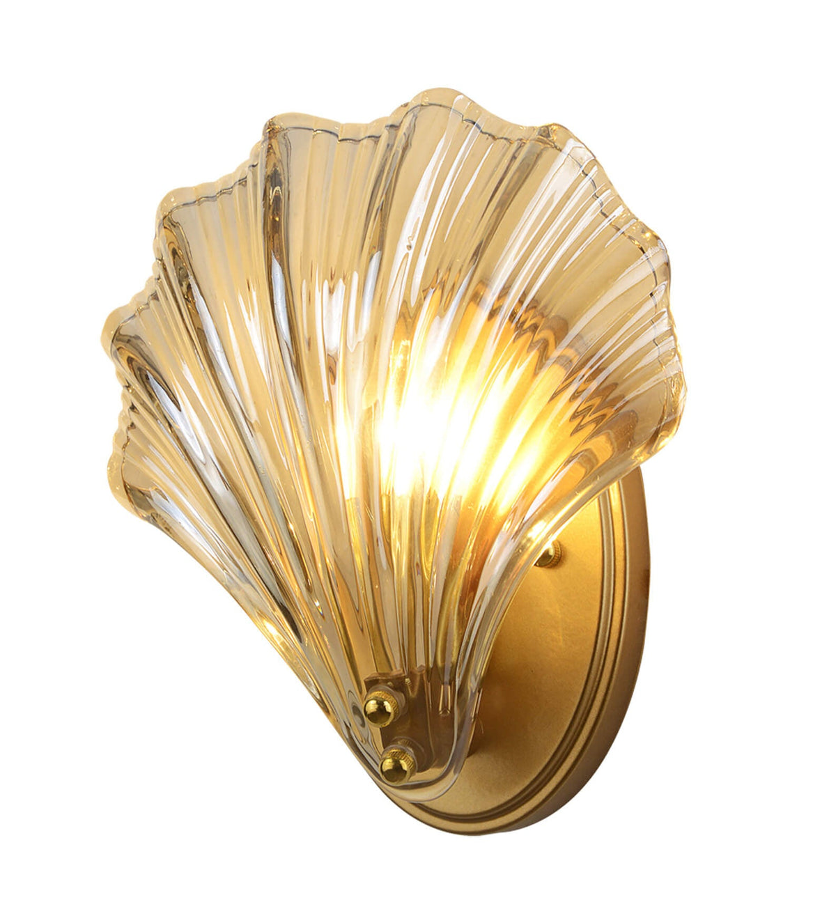 Applique Creativa in Vetro con 1 Luce