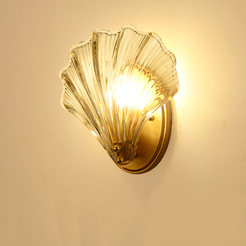 Applique Creativa in Vetro con 1 Luce