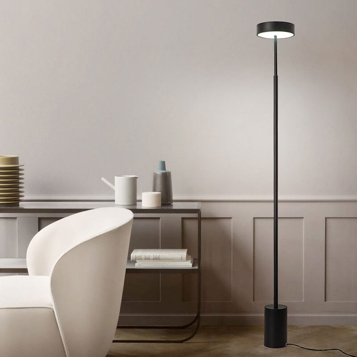 Lampada da Terra LED Colonna Minimalista Nordica