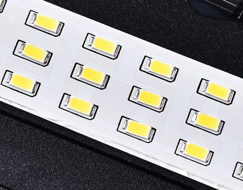 Lampada da Parete Moderna Rettangolare LED con Sensore da Esterno Impermeabile