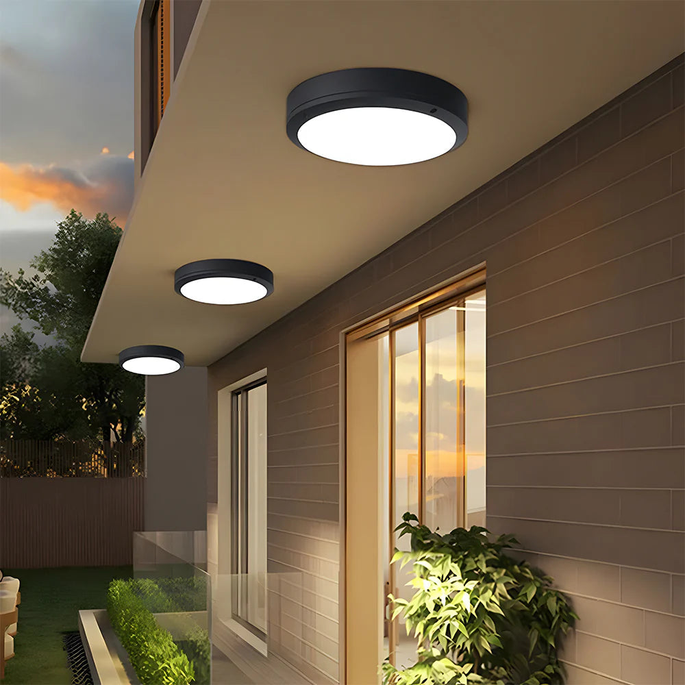 Lampada da soffitto impermeabile per esterni