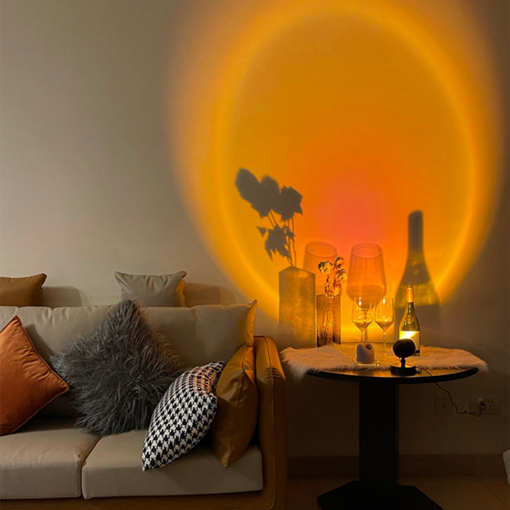 SunsetAura - Elegante lampada ispirata al retro