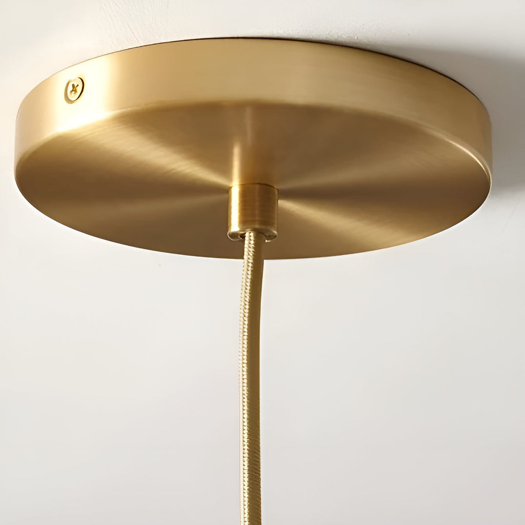 Lampada a sospensione in vetro industriale con LED – Moderna e decorativa | Ideale per cucine, sale da pranzo e bar