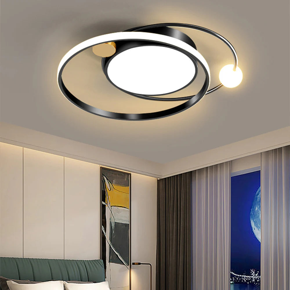 Lampada da soffitto rotonda in acrilico elegante