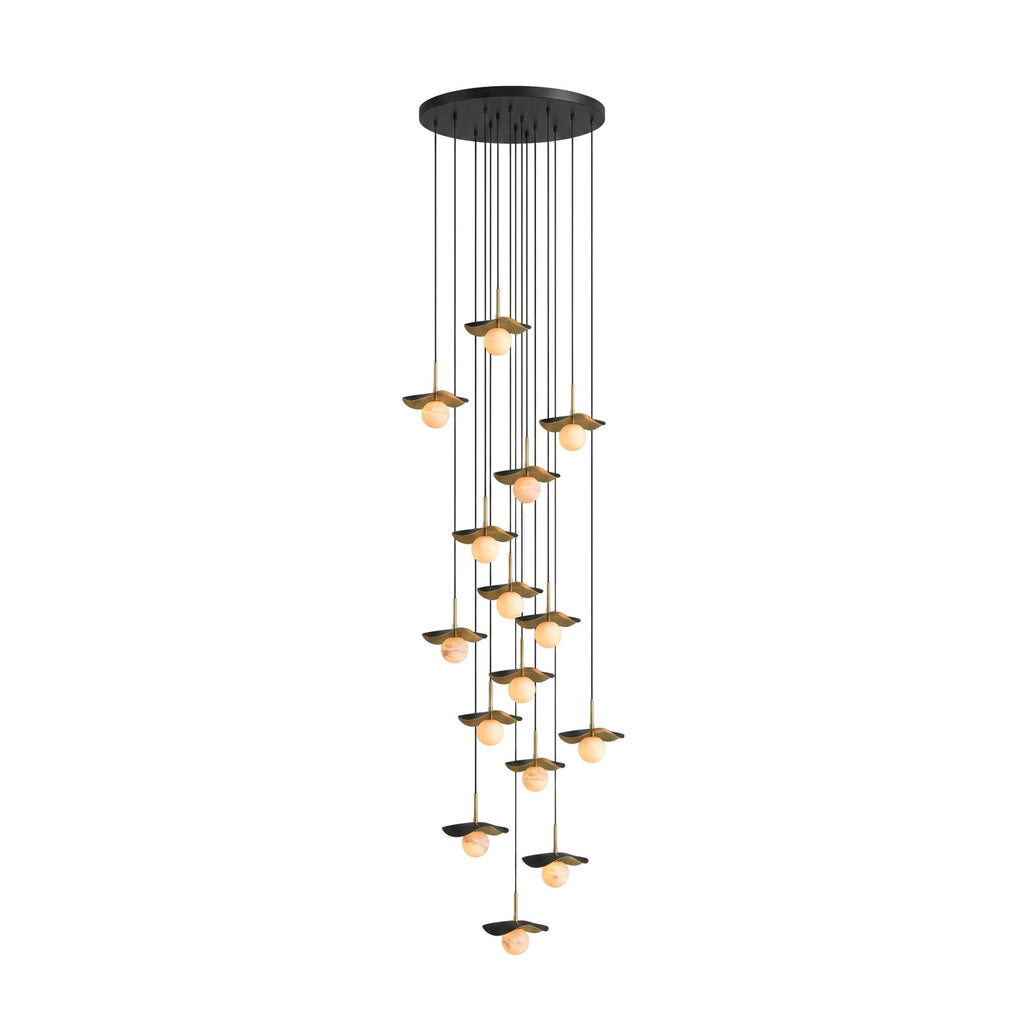Lampada a sospensione Montera Alabastro