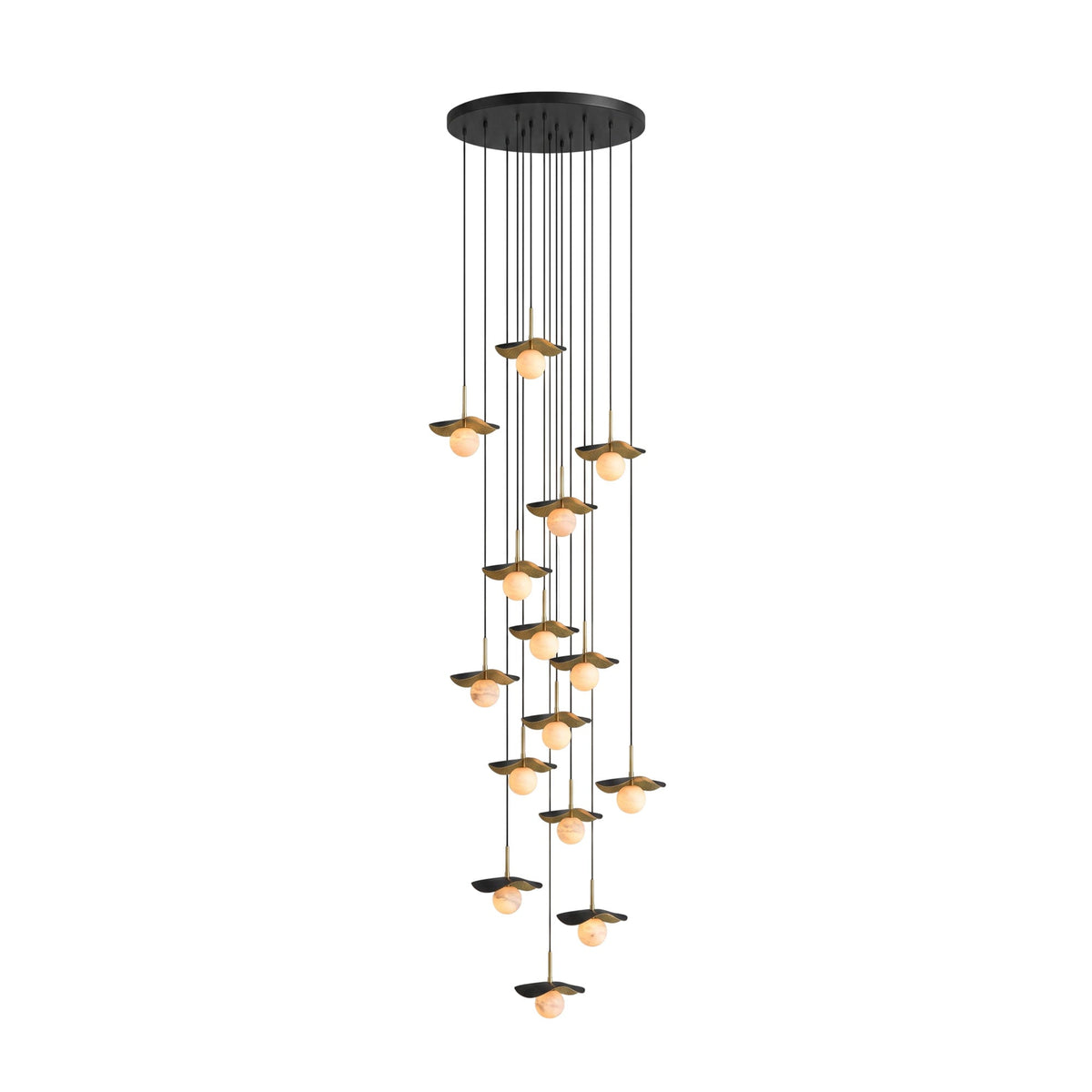 Lampada a sospensione Montera Alabastro