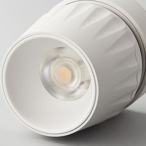 Faretto LED Angolare Regolabile in Alluminio Minimalista Moderno da Soffitto Semi-Incastro