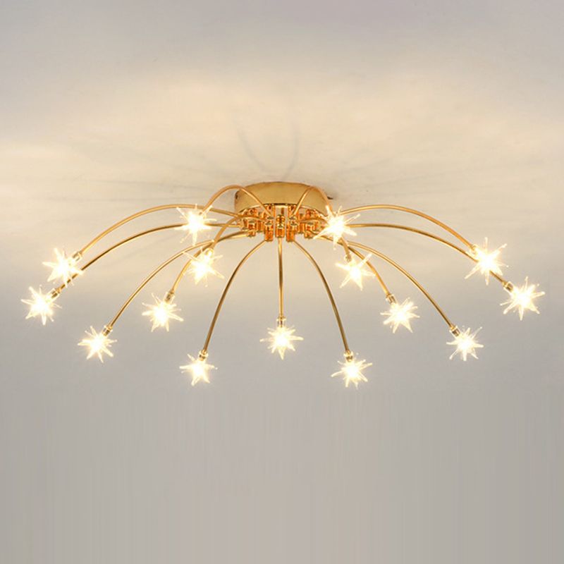 Arisha Art Deco Starry Lampada da Soffitto a Incasso