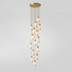 Lampadario in Alabastro Spagnolo