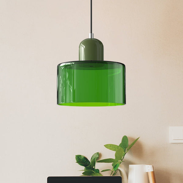 Lampada a sospensione in vetro creativo Bauhaus