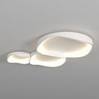 Arisha Moderna LED Irregolare Plafoniera Bianca Onda