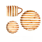 Set di Piatto e Tazza Saint Paul - 3 Pezzi