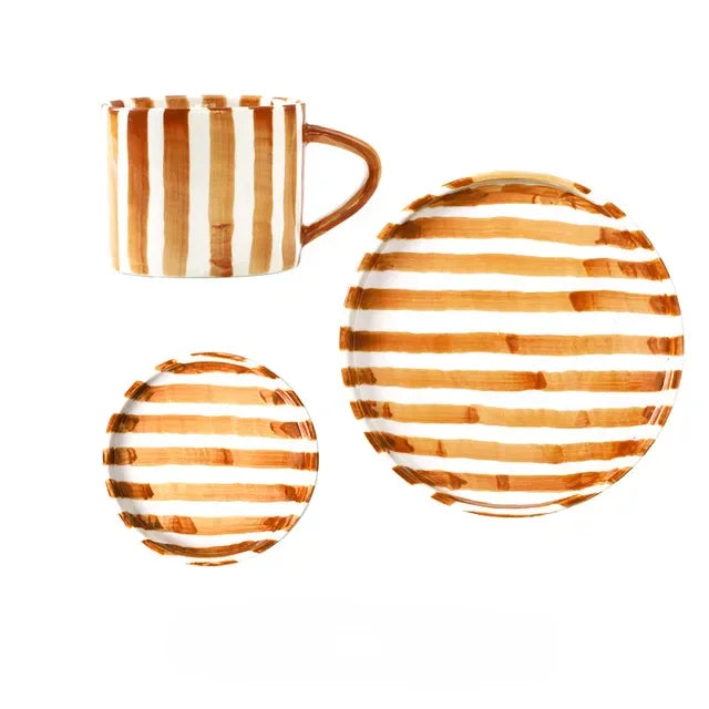 Set di Piatto e Tazza Saint Paul - 3 Pezzi