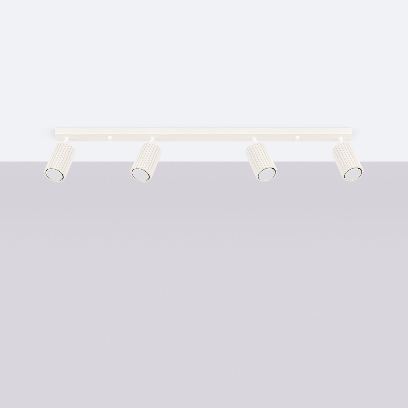 Lampada da soffitto KARBON 4L beige