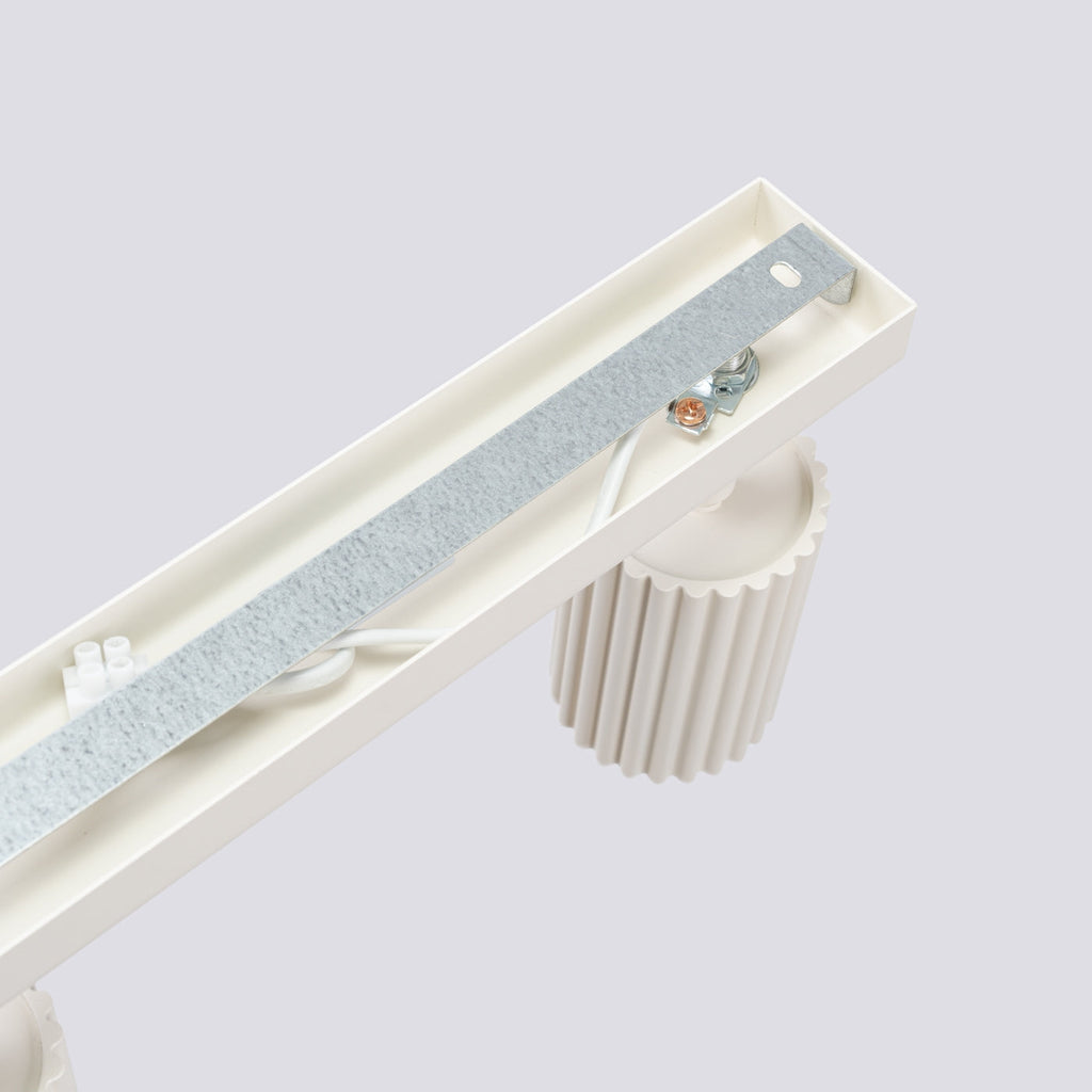 Lampada da soffitto KARBON 4L beige