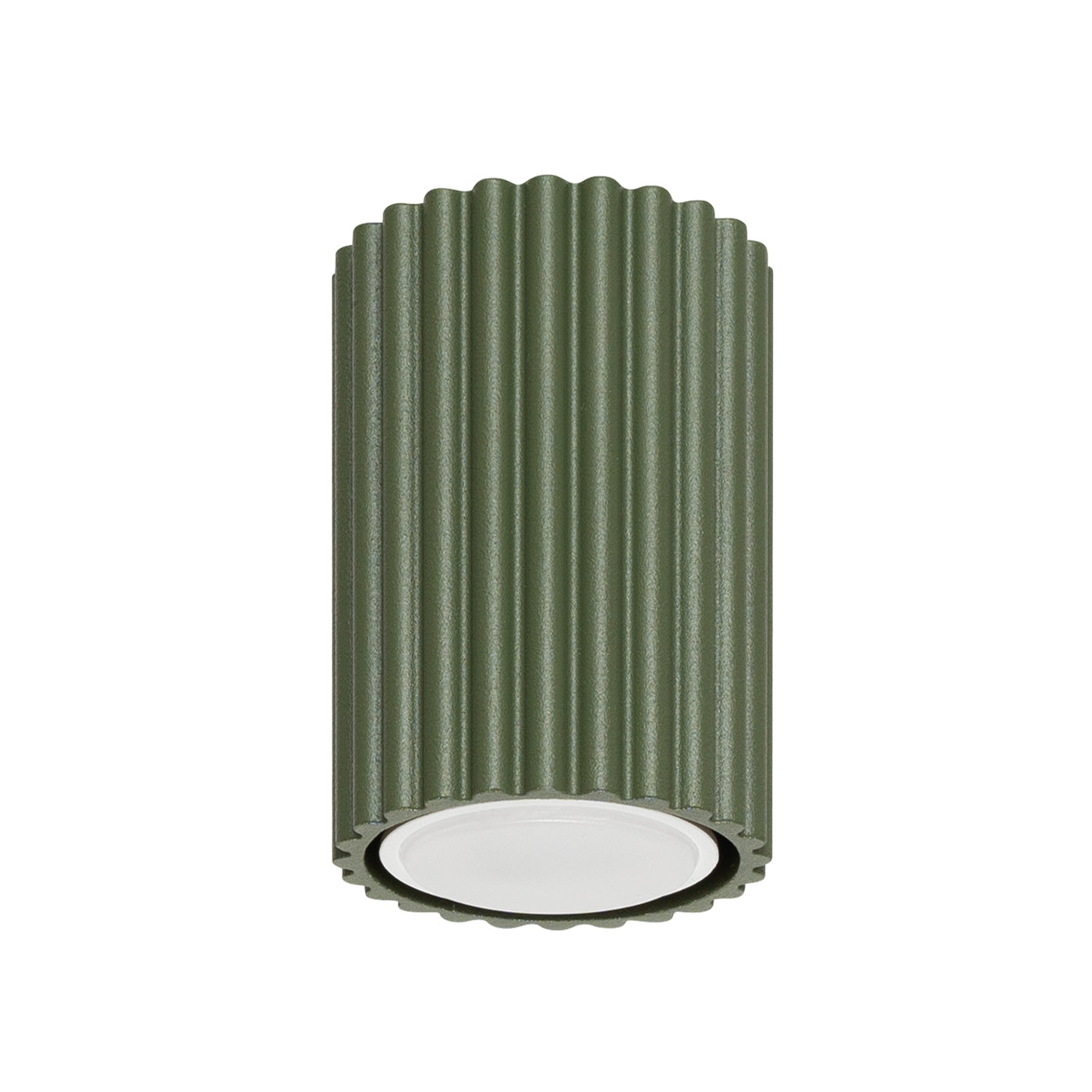 Lampada a soffitto KARBON 10 verde oliva