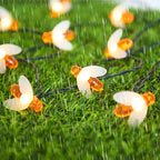Catena di Luci LED Solari con Api – Illuminazione da Giardino a Energia Solare per Esterni