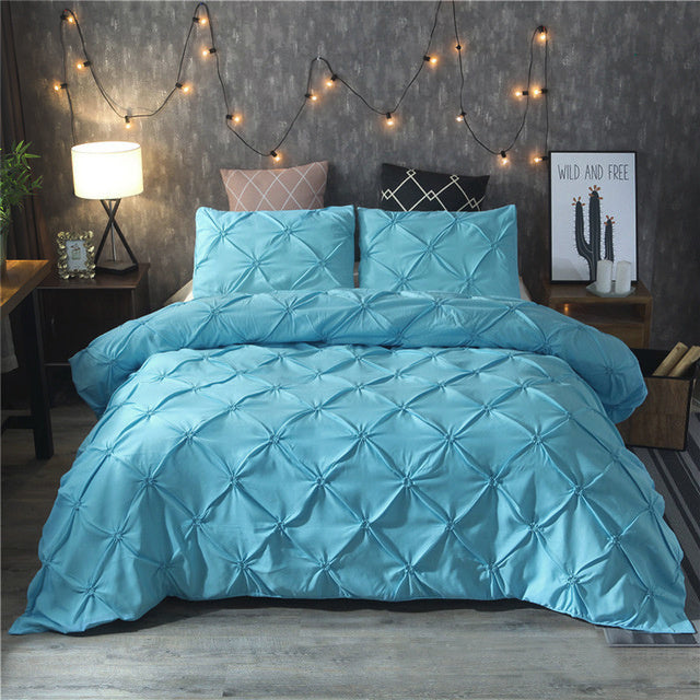 SereneDream – Set di Copripiumino e Federe in Tessuto per Eleganza Moderna