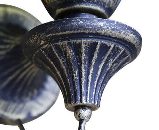 Applique da parete antica a kerosene 1 luce Retro