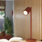 Lampada a soffitto KARBON 3L rosso ocra