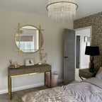 Tavolino Lampada in Faux Shagreen Sage