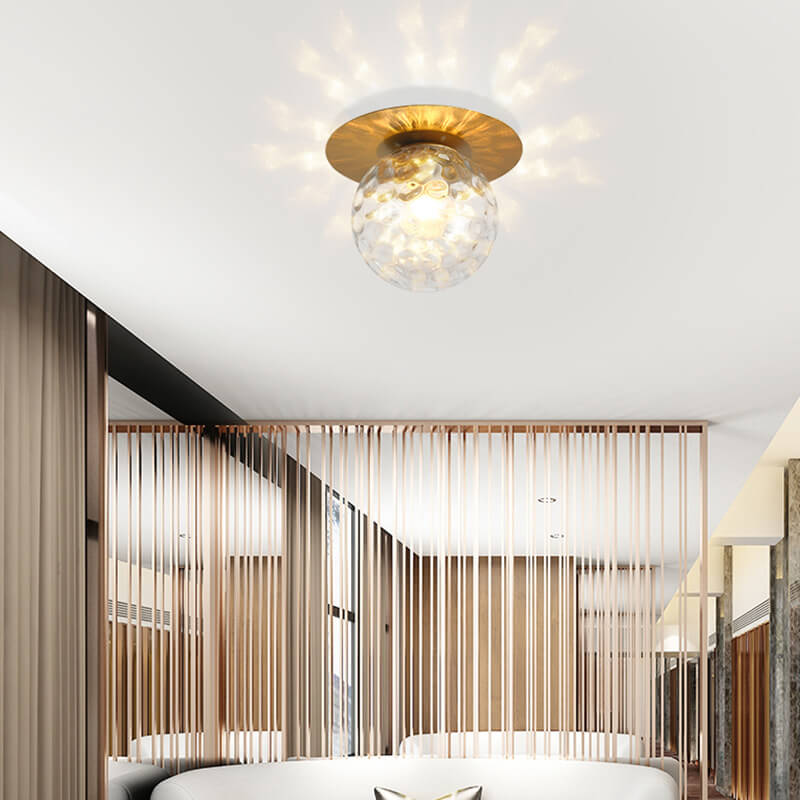 Moderna Globo Illuminazione Semi-Flussante a 1 Luce